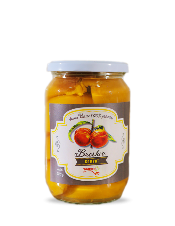 Domaći kompot breskva