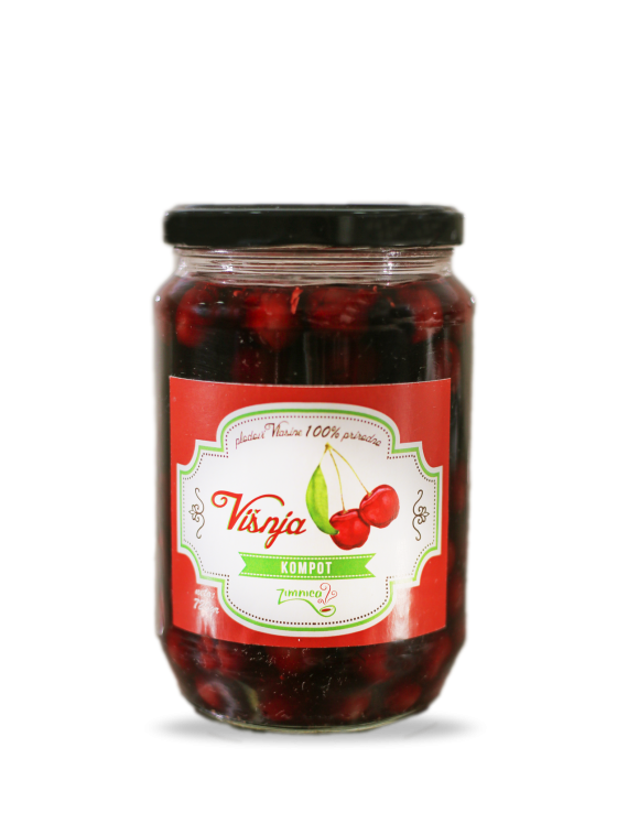 Domaći kompot višnja