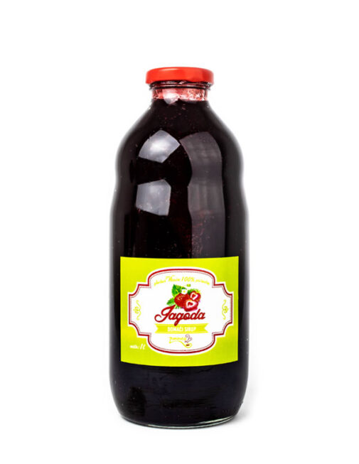 Domaći sirup jagoda 1l