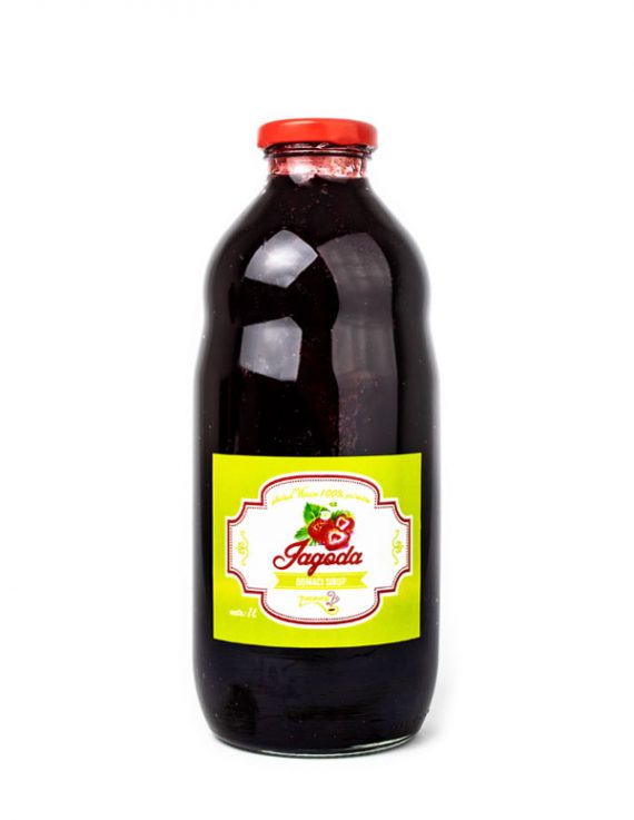 Domaći sirup jagoda