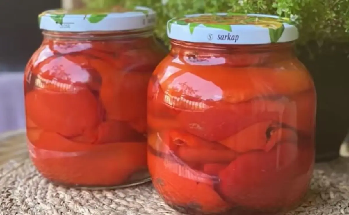 Paprike sa medom za zimnicu – Recept