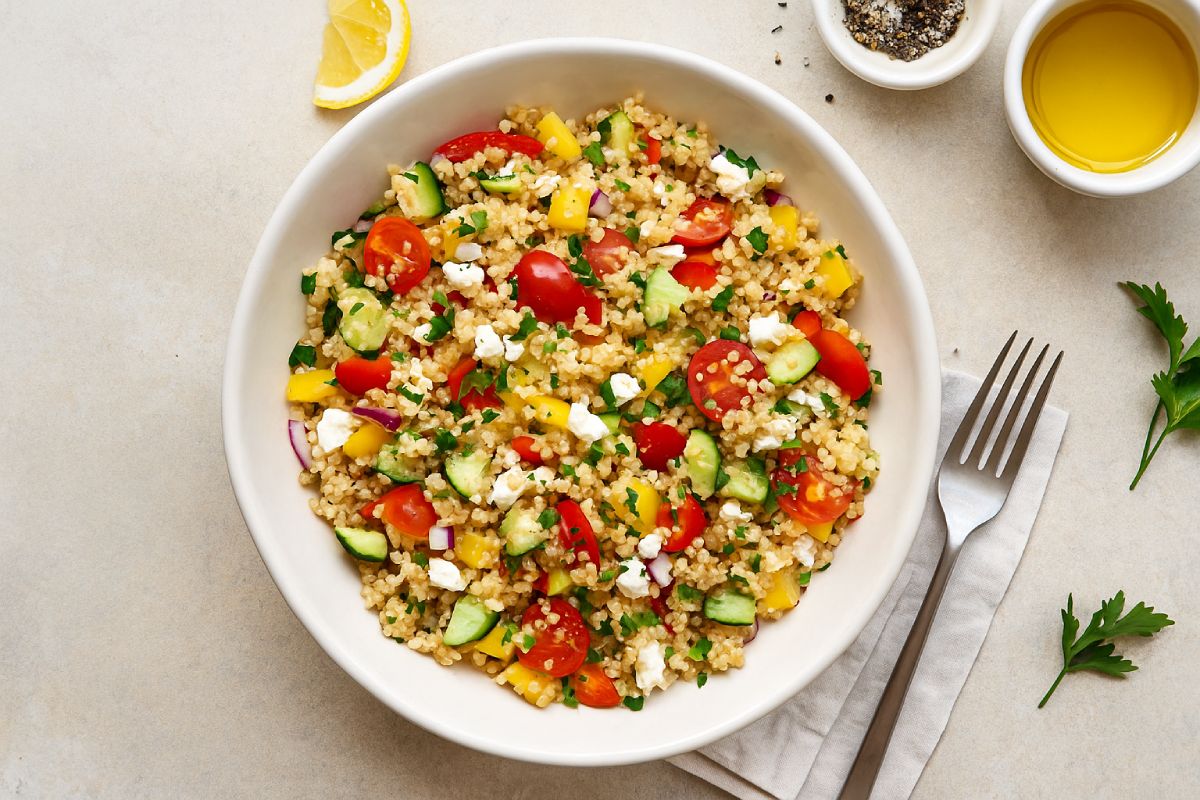 Kinoa salata – Recept