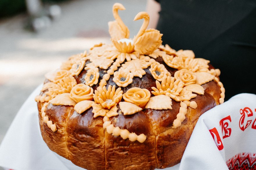 Ukrašen slavski kolač