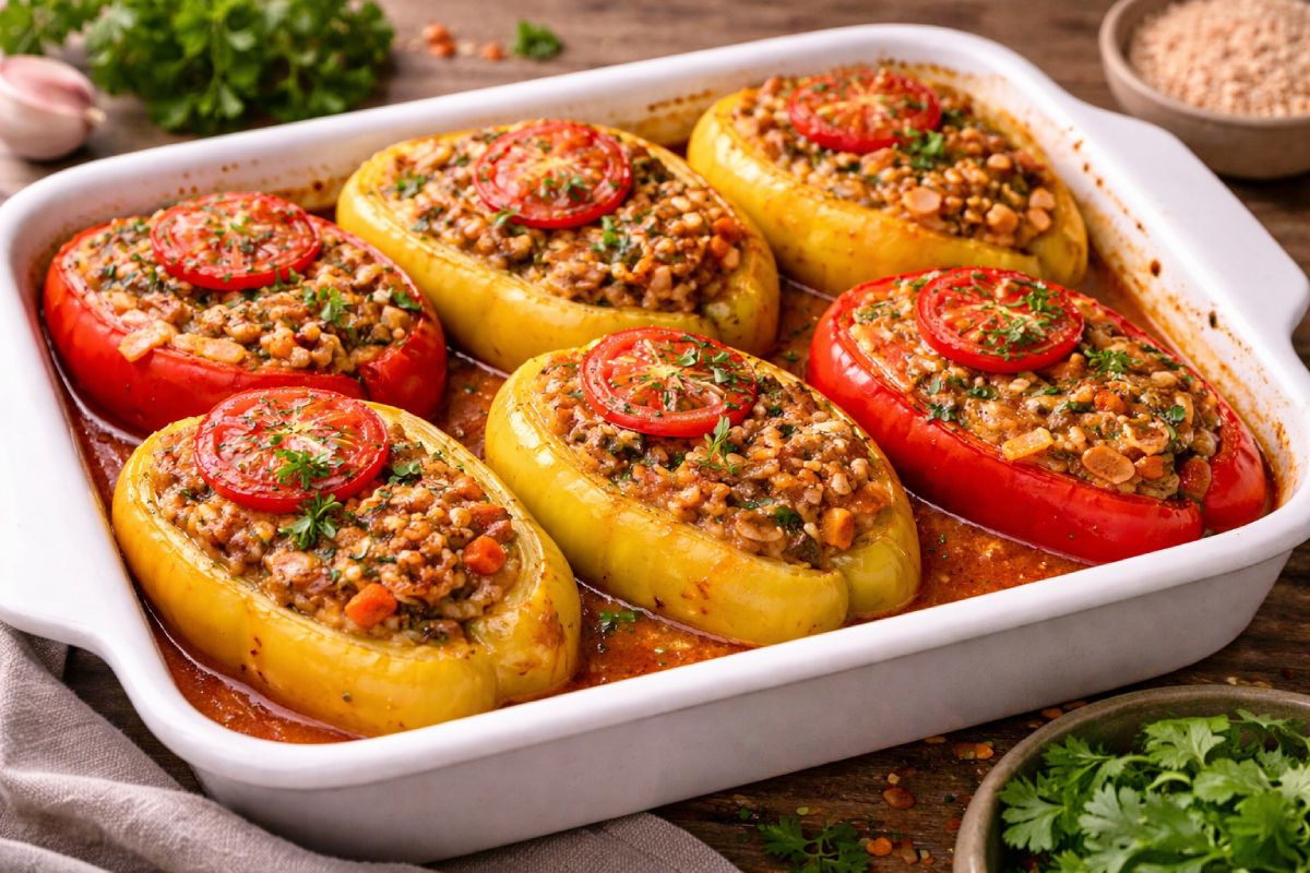 Posne Paprike – Recept