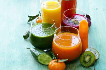 Razni domaći sokovi za detoksifikaciju