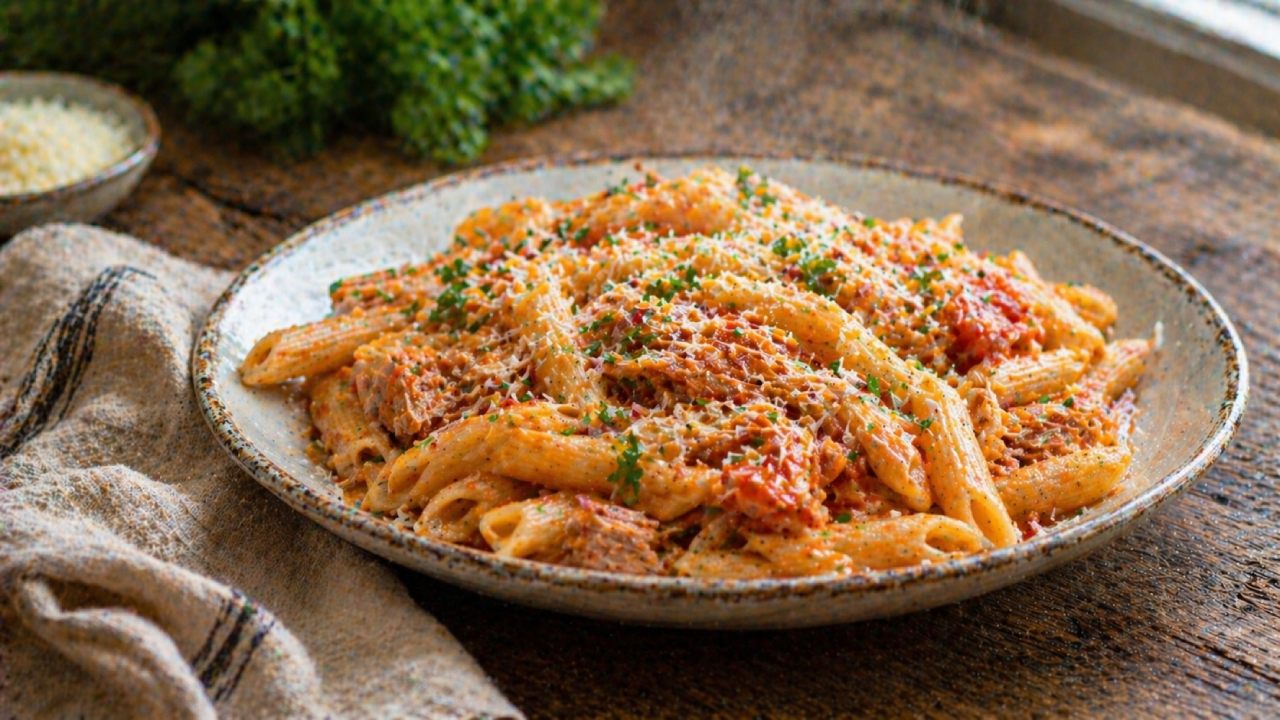 Pasta sa tunjevinom - Recept