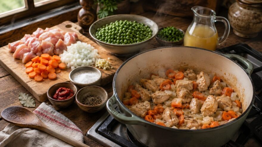 grasak-sa-piletinom-recept